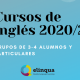Clases de inglés particulares y en grupo para el curso 2020/2021 en Pamplona y online